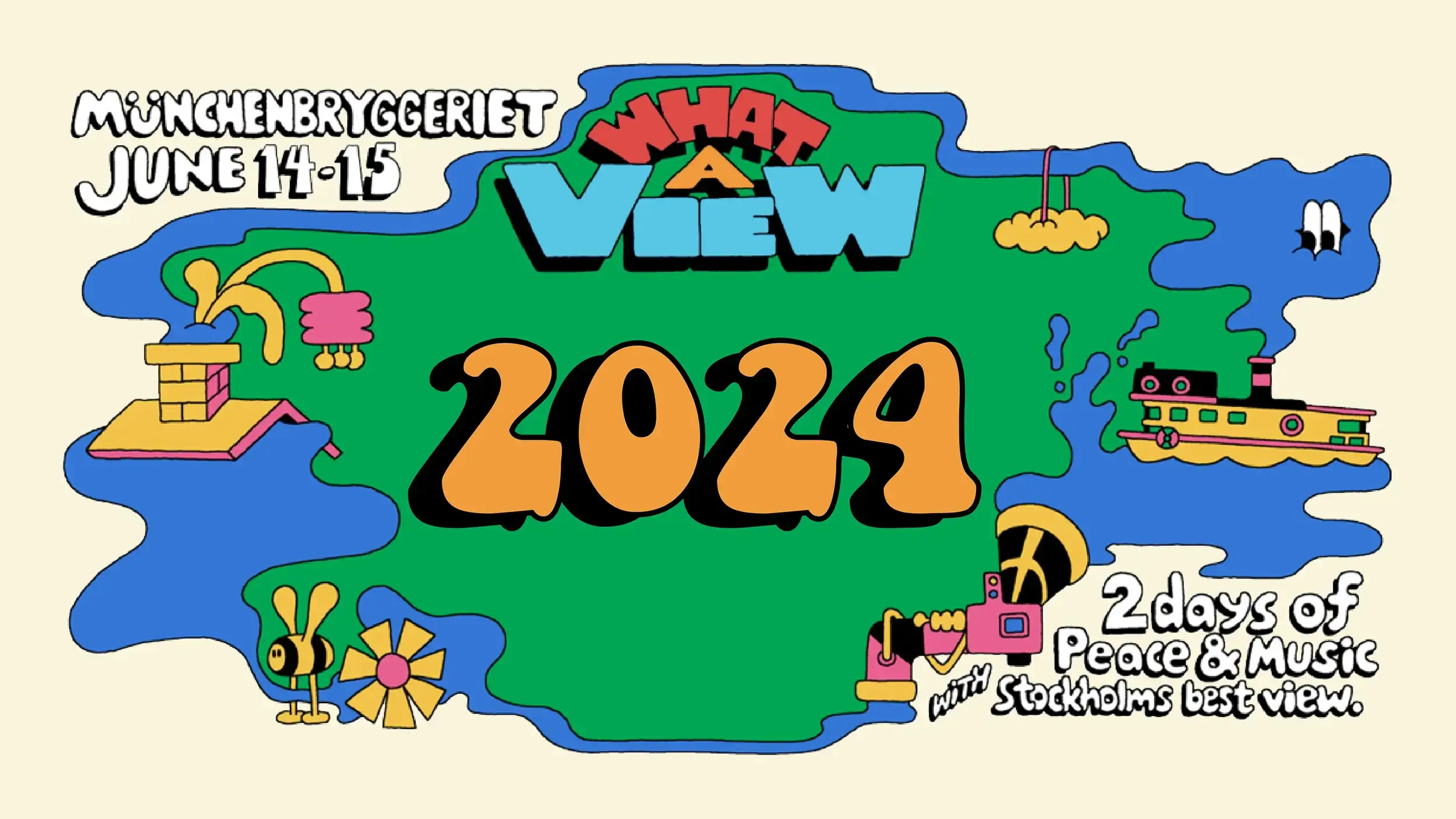 WHAT A VIEW 2024: FIRST ARTISTS RELEASE